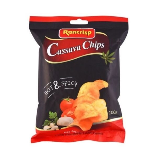 Rancrisp Hot&Spicy Casava 100g