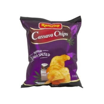 Rancrisp Pepper&Sea Salt Casava Chips100g