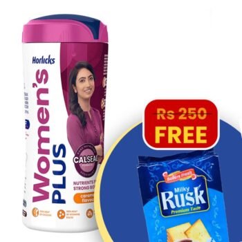 Horlicks Women's Plus 400g + FREE Milky Rusk 180g
